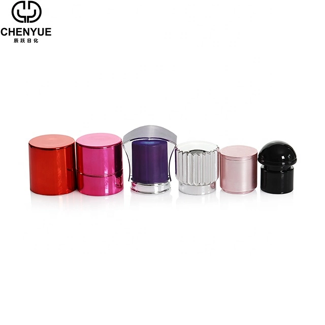 Wholesale Pink High Quality Aluminum Perfume Spray Bottles Cap