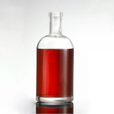 200 ml 375 ml 500 ml 750 ml bouteille de vodka bouteille de vin en verre avec bouchon en liège
